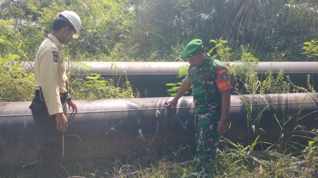 Koramil 01/Dumai Bersama Security PHR Perkuat Pengamanan Jalur Pipa Minyak