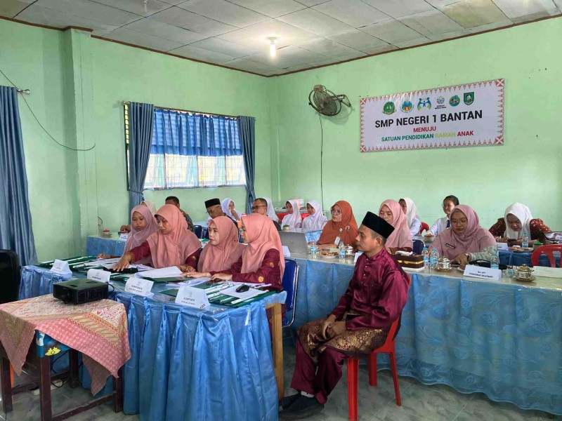 Pertama di Riau, SMP Negeri 1 Bantan Jadi Sekolah Ramah Anak