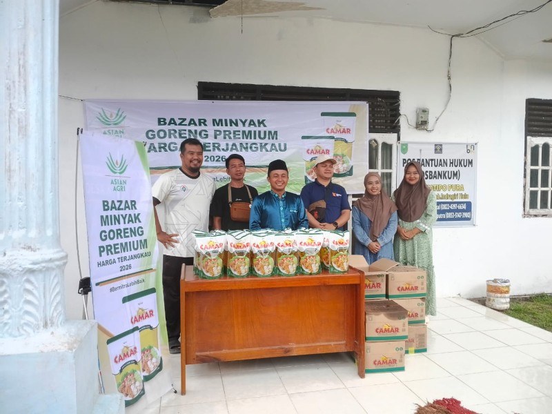Bazar Minyak Goreng Premium Harga Terjangkau dari PT RAU Asian Agri di Desa Kotipo Pura: Membantu Masyarakat Penuhi Kebutuhan Pokok