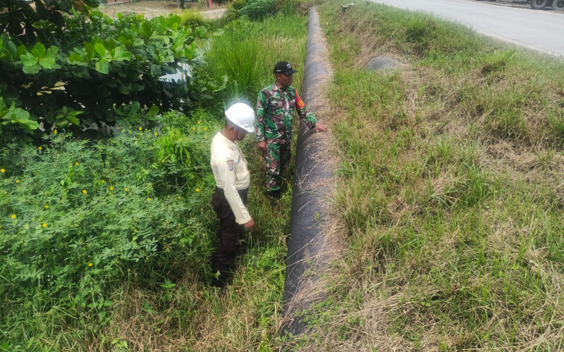 Koramil 02 Pastikan Keamanan Fasilitas Vital Nasional dari Potensi Gangguan