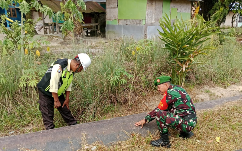 Koramil 01 Dumai dan Pertamina Intensifkan Patroli Jalur Pipa Minyak di Dumai