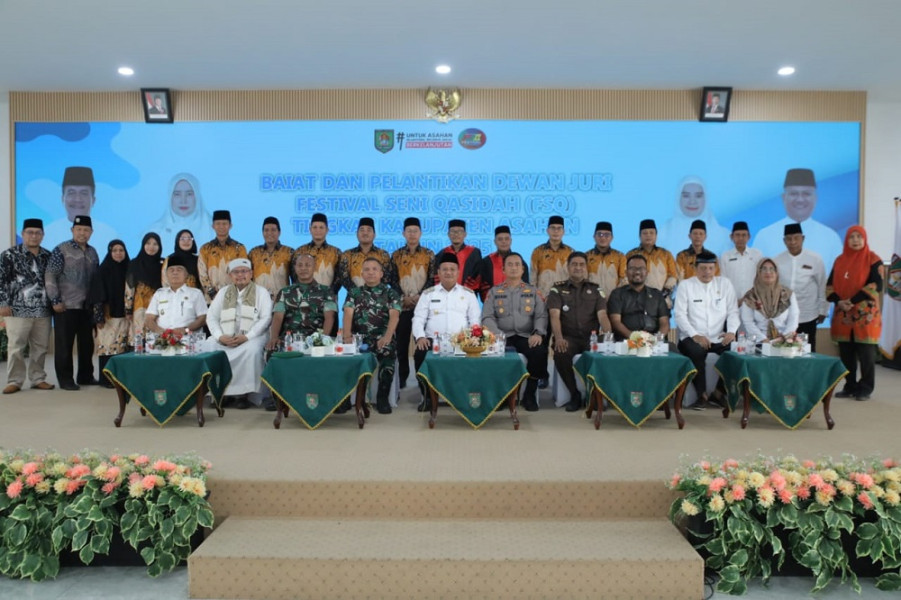 Wakil Bupati Asahan Lantik dan Bait Dewan Juri FSQ Tingkat Kabupaten Asahan Tahun 2025