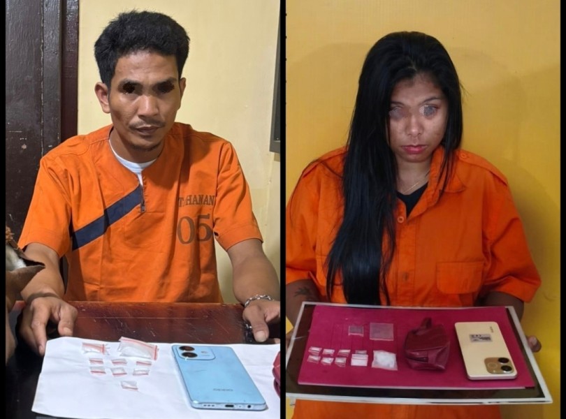 Kumpul Kebo Berujung Jeruji: Sebulan Serumah, Pasangan di Peranap Kompak Edarkan Sabu