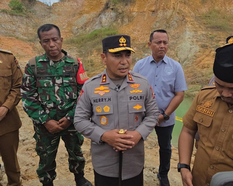 Dua Nyawa Melayang, Kapolda Riau Instruksikan Tindak Tegas Galian Ilegal