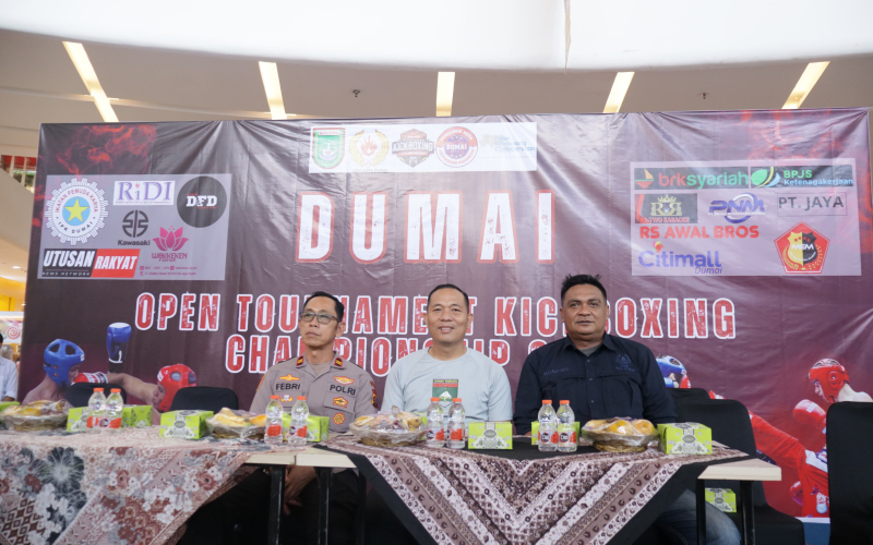 Kodim Dumai Hadiri Pembukaan Turnamen Kickboxing, Dorong Prestasi Atlet Muda