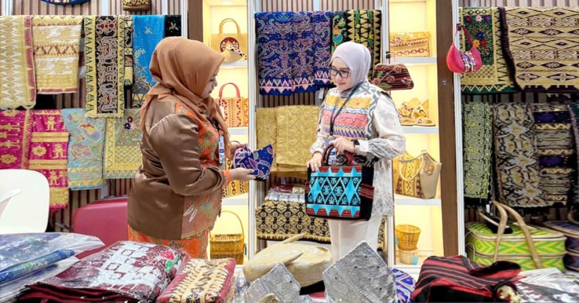 Unjuk Gigi di Inacraft 2026, Kriya Lampung Selatan Bidik Pasar Jabodetabek