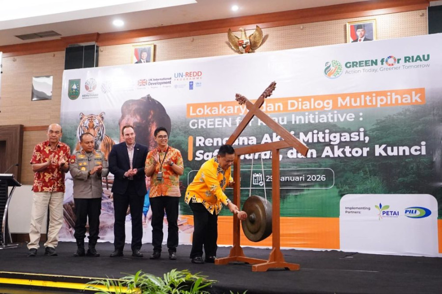 Plt Gubernur Riau Buka Lokakarya Green for Riau Initiative, Diharapkan Lahir Ide Cemerlang