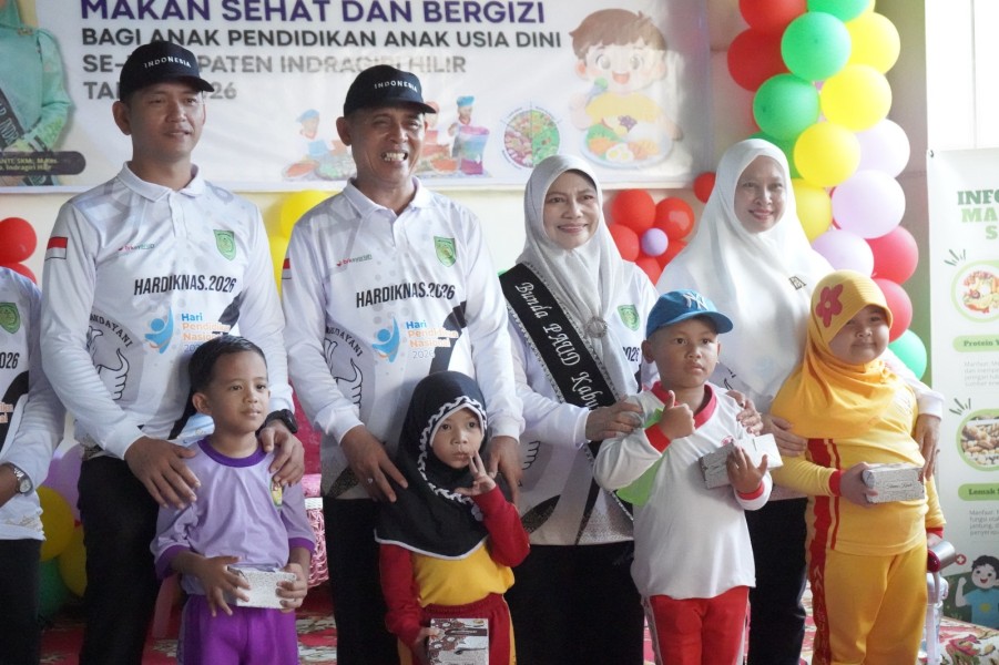 Bunda PAUD Inhil, Katerina Susanti Gaungkan Edukasi Makan Sehat, Tanamkan 7 Kebiasaan Anak Sejak Dini