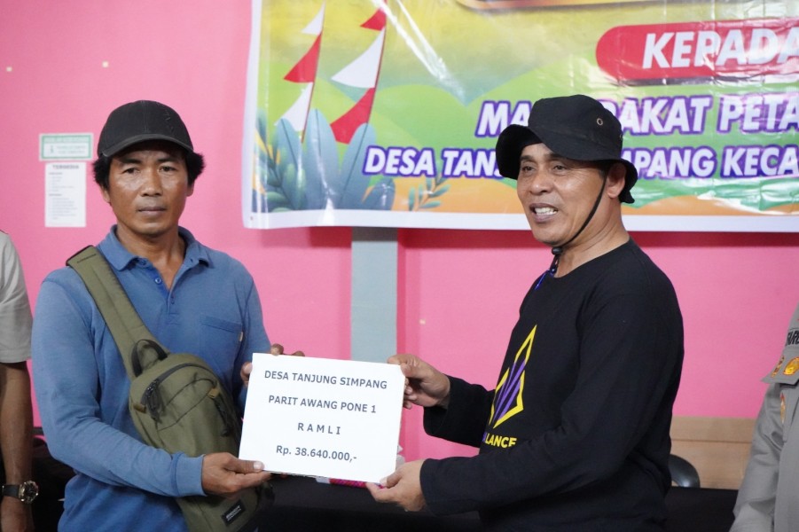 Persoalan Hama Kumbang di Pelangiran Tuntas! Masyarakat dan PT THIP Capai Kesepakatan