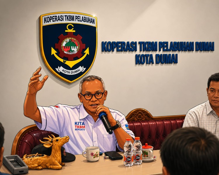 Ketua Koperasi TKBM Pelabuhan Dumai Apresiasi Langkah Tegas KSOP Kelas I Dumai dalam Selesaikan Konflik TKBM