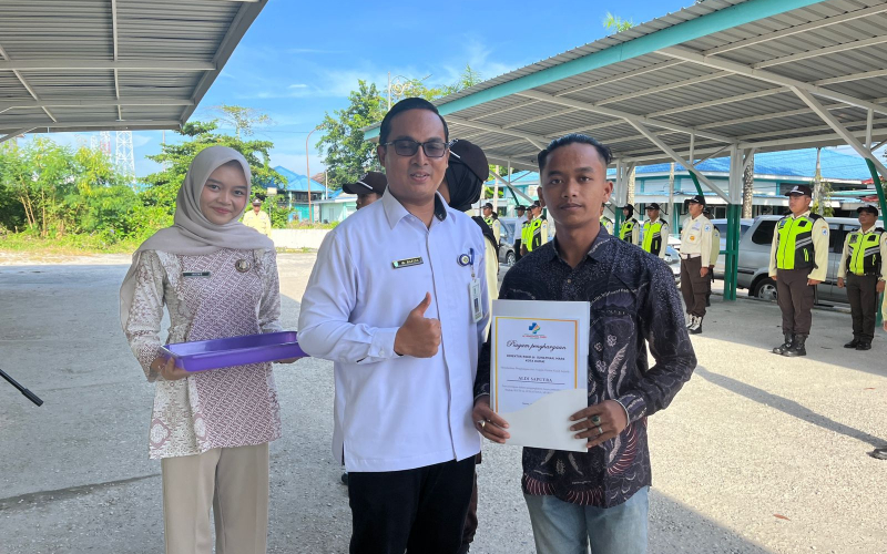 Apel Perdana Bersama Satpam, dr. Hafidz Permana Tekankan Pentingnya Pelayanan Humanis di RSUD Dumai