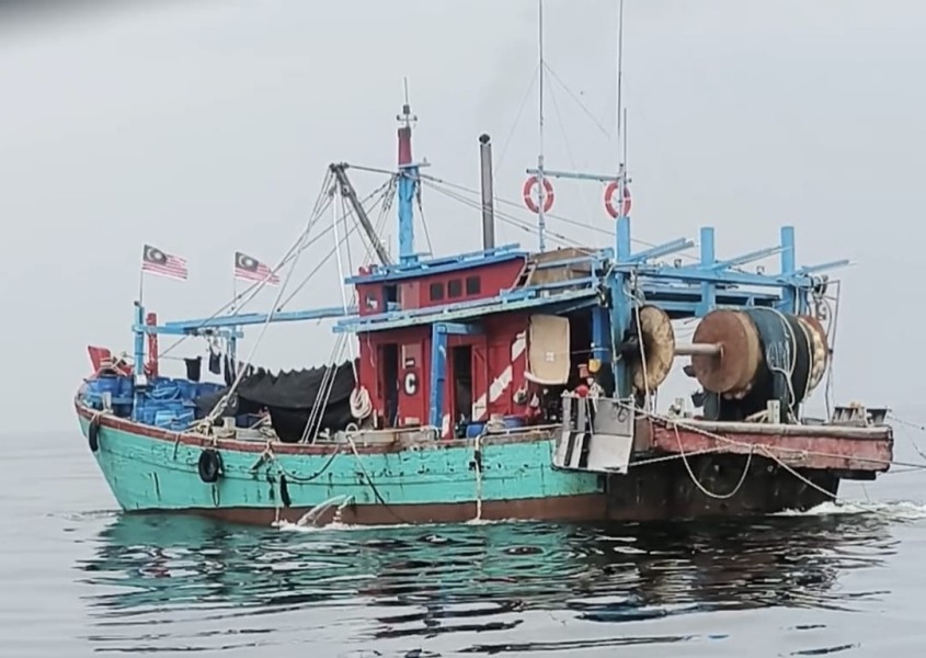 Danposal Panipahan Tanggapi Dugaan Kapal Pukat Malaysia di Perairan Pulau Jemur