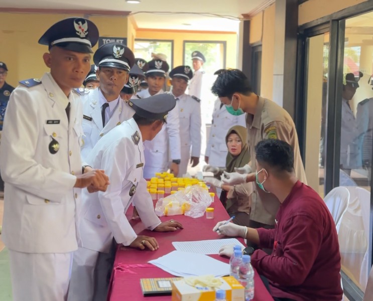 193 Kades di Inhil Dites Urin, Bupati: Saya Pun Boleh Dites