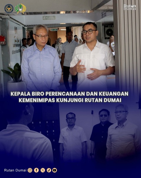 Kepala Biro Kemenimipas Tinjau Rutan Dumai, Apresiasi Inovasi Layanan dan Pembinaan Warga Binaan