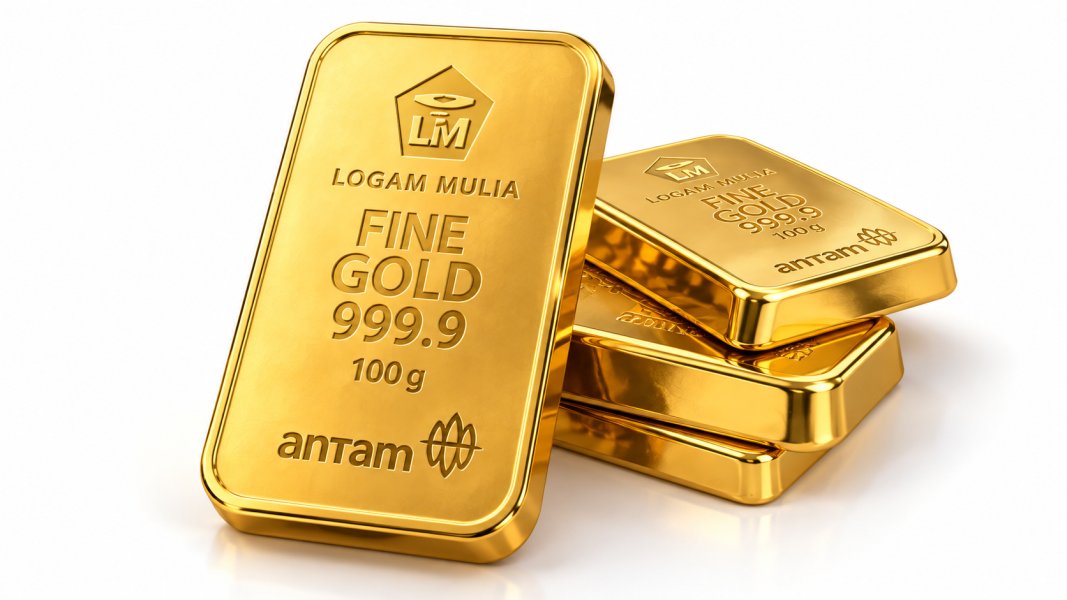 Harga Emas Antam Hari Ini Stabil di Rp2.574.000 per Gram