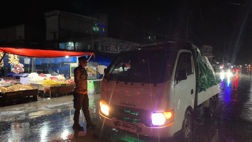 Kebocoran Pipa Gas PT TGI di Desa Batu Ampar, Polres Inhil Lakukan Pengamanan