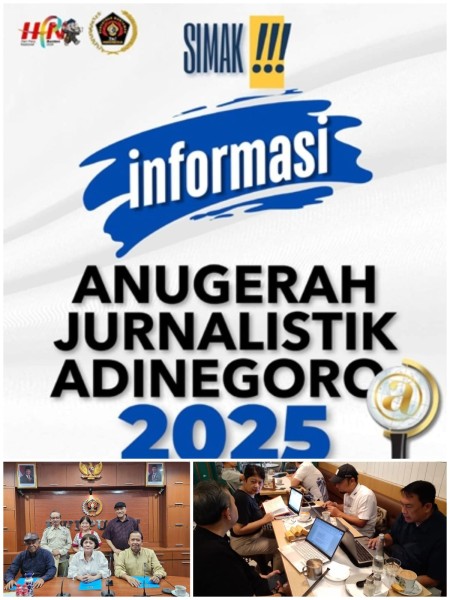 Dari 749 Karya, Dewan Juri Tetapkan 5 Karya Jurnalistik Raih Adinegoro 2025