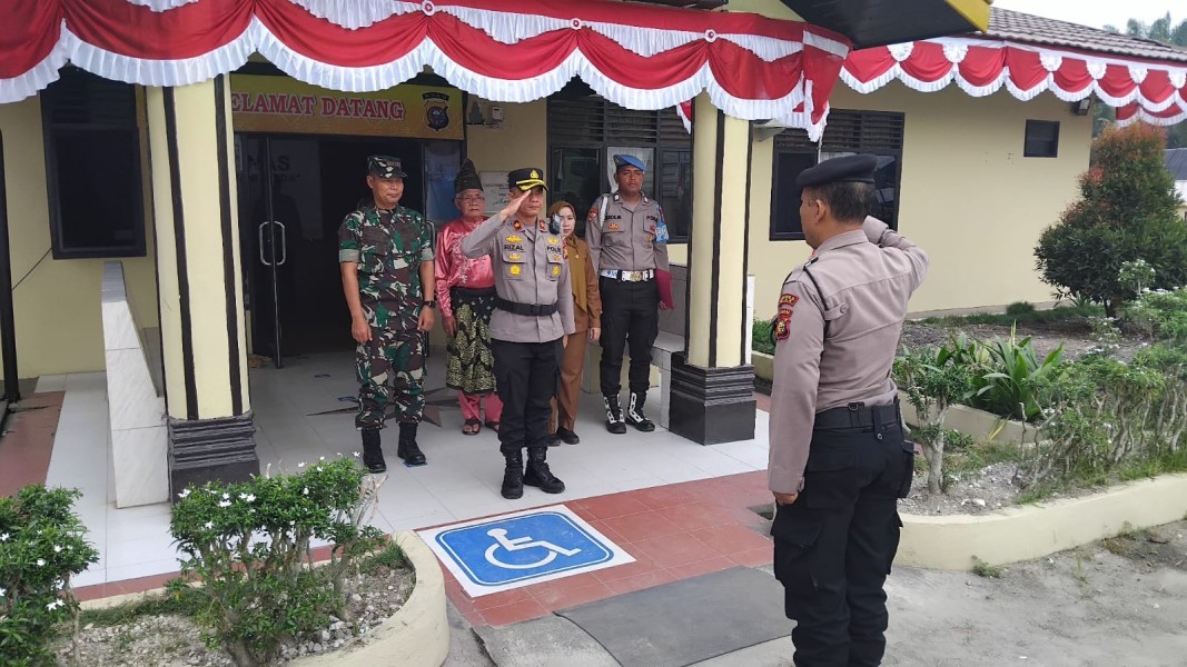 Danramil 03/Minas Hadiri Apel Sabuk Kamtibmas, Tegaskan Pentingnya Sinergi TNI-Polri dan Masyarakat