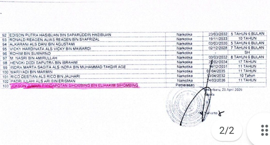Dipindah Diam-Diam ke Nusakambangan, Kasus Jekson Sihombing Tuai Kecurigaan