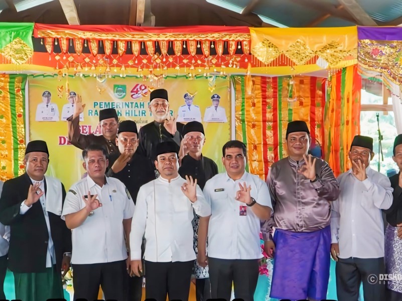 Momentum HUT ke-49 Rambah Hilir Timur, Aspirasi Perbaikan Jalan Jadi Perhatian Pemkab Rohul