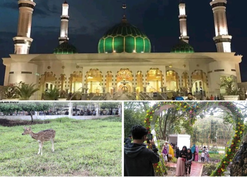 Lebaran Kedua Idul Fitri 2026, Hutan Kota dan Kandang Rusa Rohul Diserbu Ribuan Warga Masyarakat