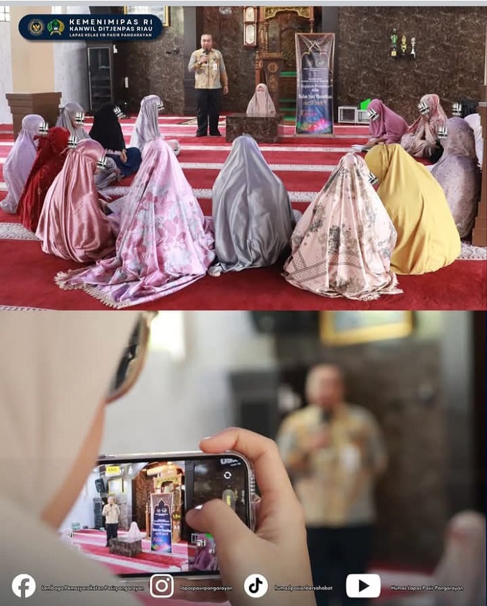 Lapas Pasir Pengaraian Intensifkan Pembinaan Lewat Pesantren Kilat