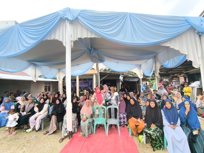 Reses Perdana 2026, Hj. Eva Yuliana Sapa Warga Naga Beralih dan Koto Perambahan