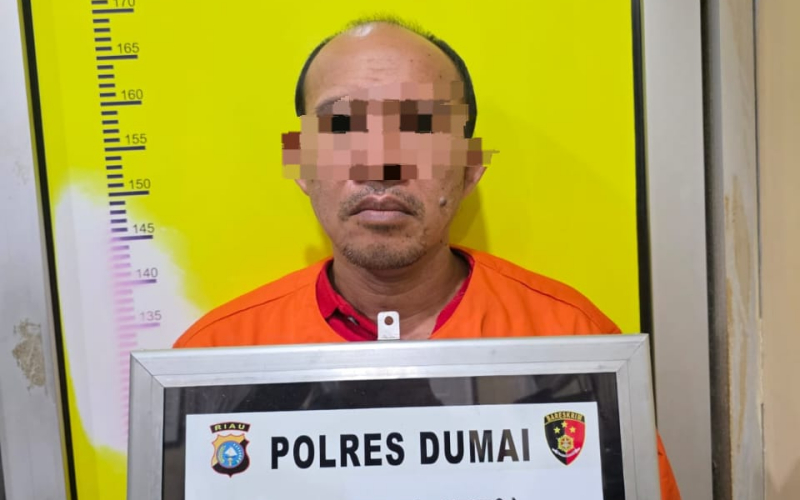 Polres Dumai Tangkap Pengedar Shabu, Amankan 7 Paket Kristal Bening