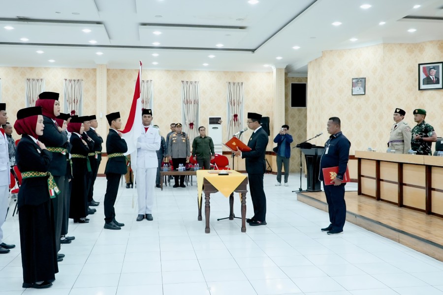 Pertama di Riau, Duta Pancasila Rohil 2025–2029 Resmi Dilantik