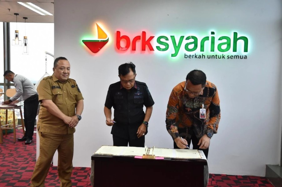 Pemkab Kepulauan Meranti dan BRK Syariah Sepakati Kerja Sama Layanan Perbankan Digital