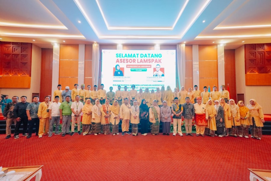 Prodi Ilmu Komunikasi Universitas Abdurrab Raih Akreditasi Unggul dari LAMPSPAK