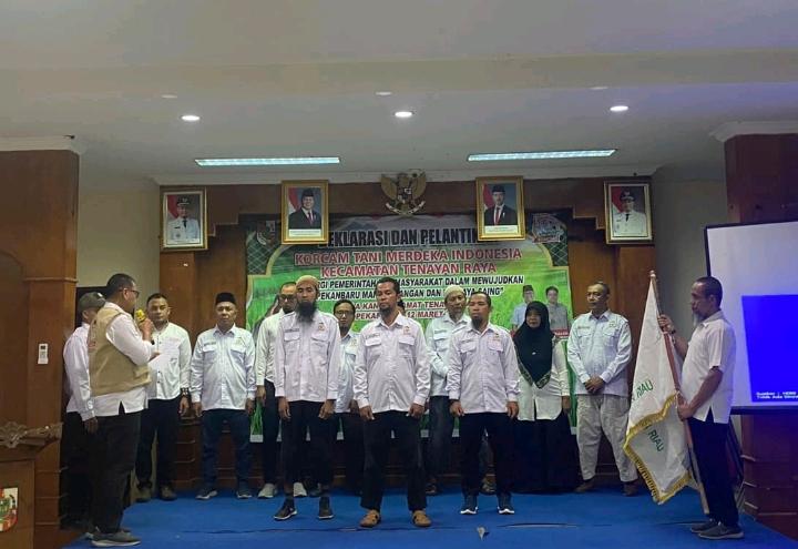 TMI Kota Pekanbaru Lantik Dewan Pengurus Kecamatan Tenayan Raya, Perkuat Sinergi Forkopimcam dan Stakeholder Pangan