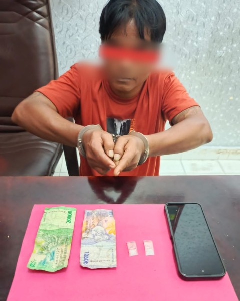 Terduga Bandar Shabu Dibekuk di Depan Apotek, Polisi Ungkap Jaringan di Koto Gasib