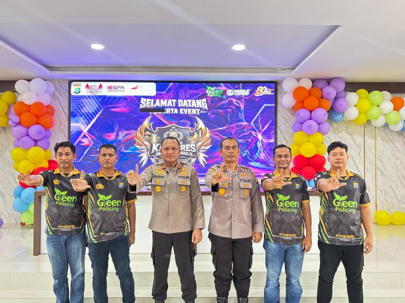 Buka Turnamen E-Sport, Kapolres Inhu Himbau Peserta Jauhi Narkoba