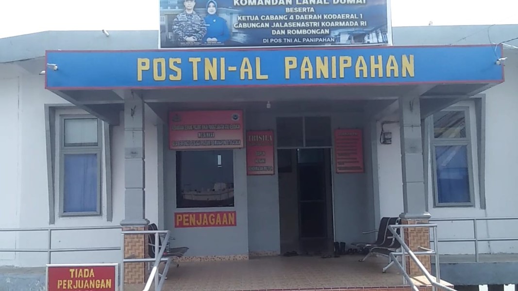 Kapal Tangkap Kerang Bulu Karut Tank dari Sumut Meresahkan, Dilaporkan ke Pos TNI AL Panipahan