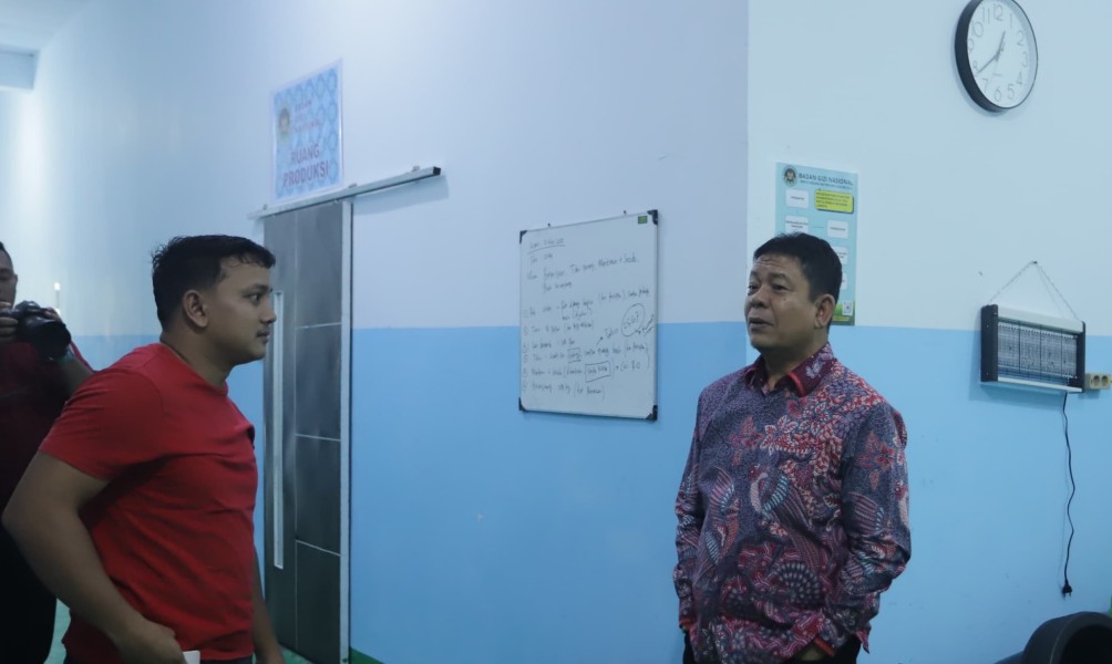 Wabup Syafaruddin Poti Pastikan Suplai Makanan Bergizi Gratis untuk 2.573 Siswa Berjalan Optimal