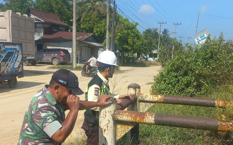 Koramil 02 Bersama PHR Tingkatkan Keamanan Jalur Pipa dan Edukasi Masyarakat