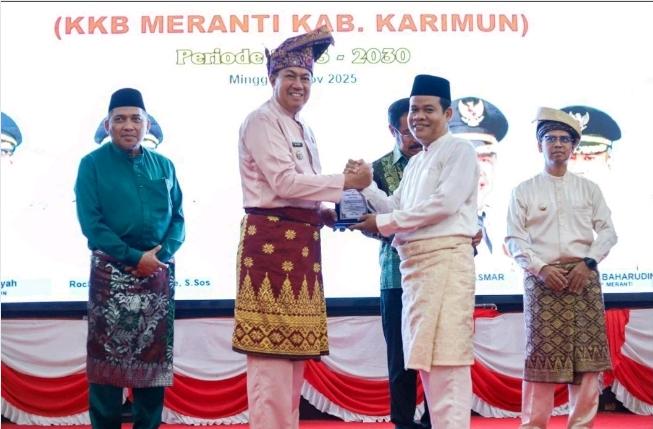 Wakil Bupati Muzamil Lantik Pengurus KKB Meranti-Karimun, Tegaskan Eratnya Persaudaraan Dua Negeri