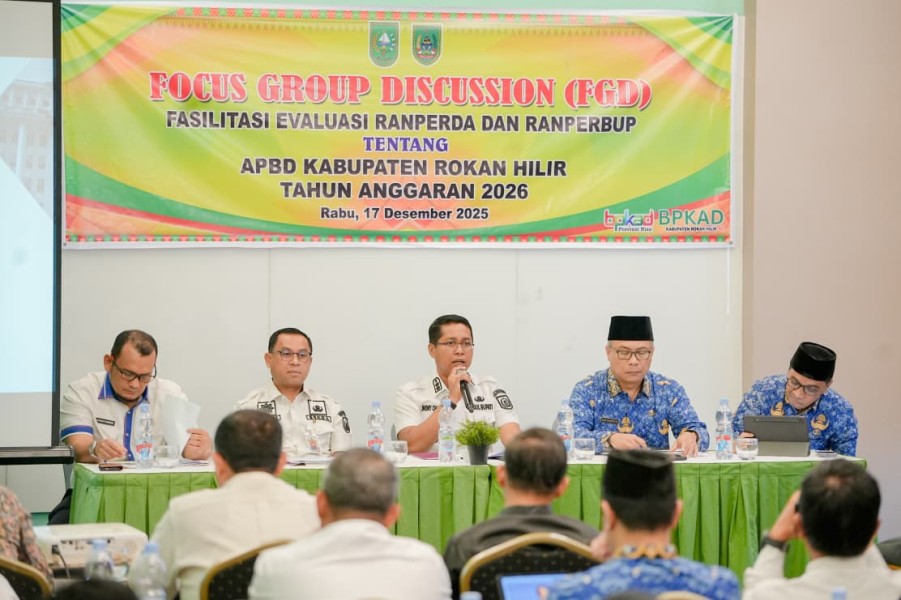 FGD APBD Rohil 2026, Anggaran Jumbo Dibedah