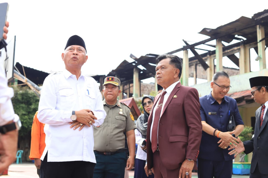 Pasca Terbakar, Proses Belajar Mengajar di SMAN 1 Selatpanjang akan Berlangsung 2 Sesi