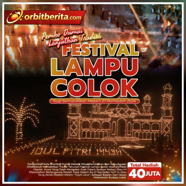 Festival Lampu Colok 2026 Siap Terangi Malam Tujuh Likur di Dumai