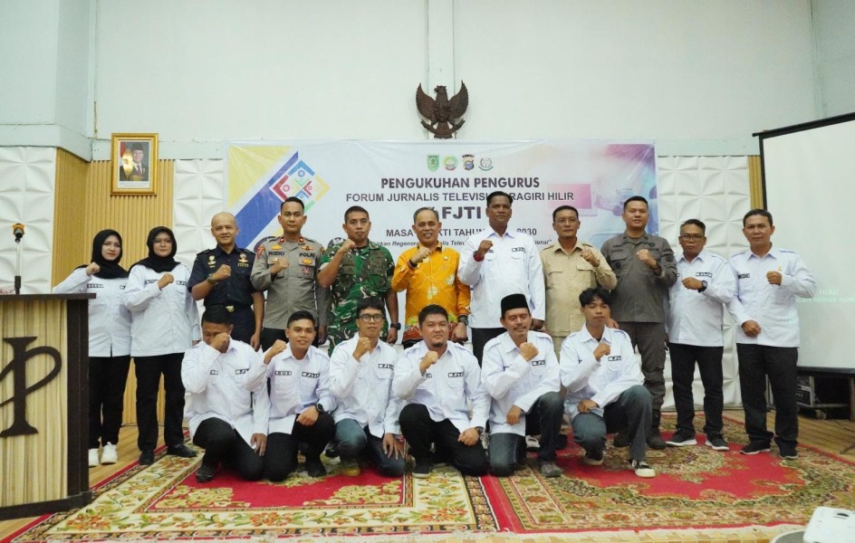 Dandim 0314/Inhil Hadiri Pengukuhan FJTI Masa Bhakti 2025–2030