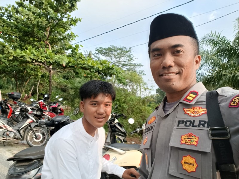 Kapolsek TPTM Turun Langsung, Ribuan Jemaah Sholat Idul Fitri 1447 H Berlangsung Khusyuk dan Aman