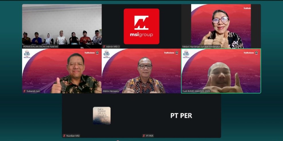 Dorong UMKM Naik Kelas, PT PER Riau Jadi Kandidat Peraih TOP BUMD Awards 2026