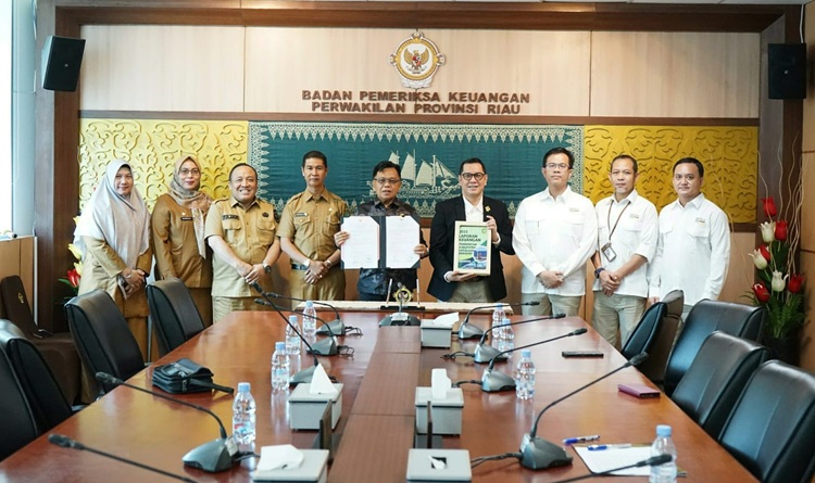 BPK RI Apresiasi Pemkab Meranti Serahkan LKPD Tepat Waktu, Bupati Minta OPD Kooperatif