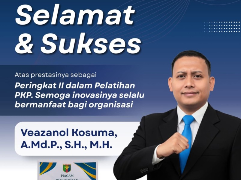 Ka.KPLP Lapas Pasir Pangarayan Raih Prestasi Nasional, Ciptakan Inovasi Aplikasi Keamanan Digital