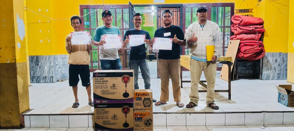 Peringati HUT RI,  Pertandingan Domino Memperebutkan Hadiah Dari Anggota DPRD Rohil Sukses Di Gelar