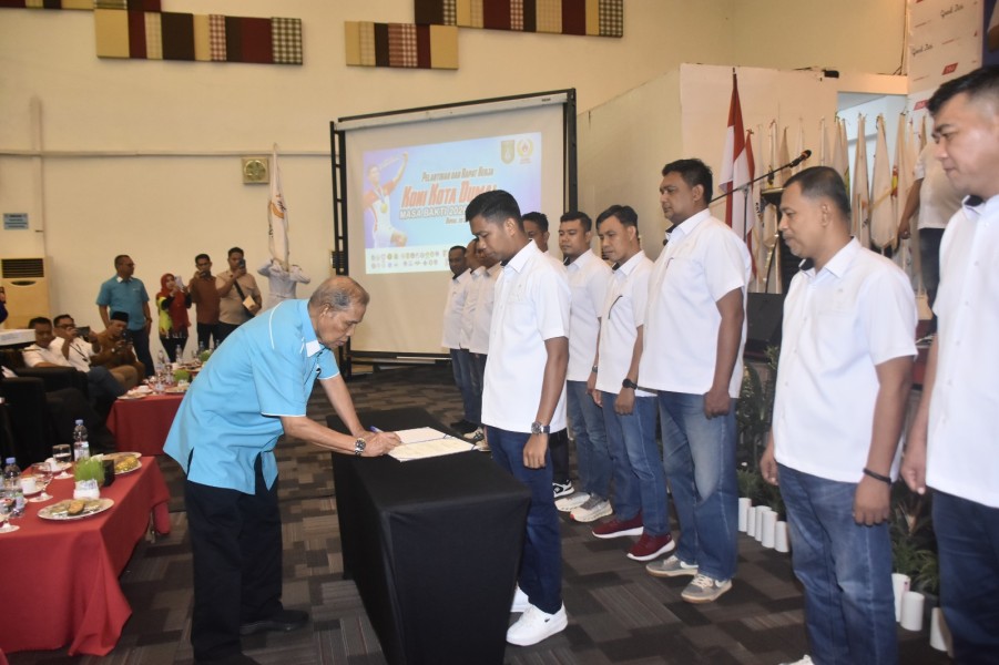 Abdul Kadir Jailani Resmi Jadi Ketua KONI Dumai, Pengurus Periode 2026–2030 Dilantik
