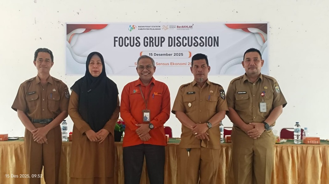 Pelalawan Alami Perbaikan Sosial-Ekonomi, BPS Dorong Akurasi Data Lewat Sensus 2026