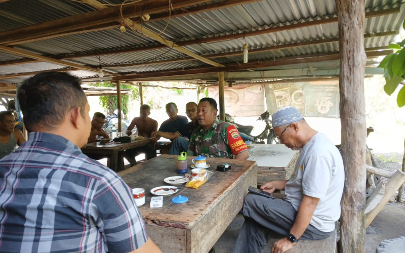 Komunikasi Sosial Babinsa Sertu Misriyadi, Perkokoh Silaturahmi